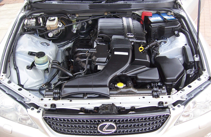2002 Lexus IS200 SE Engine Bay