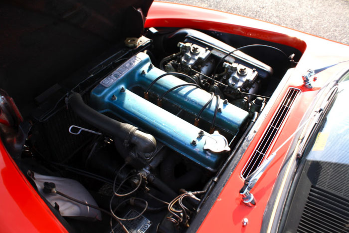 1968 lotus elan s3 fhc engine bay