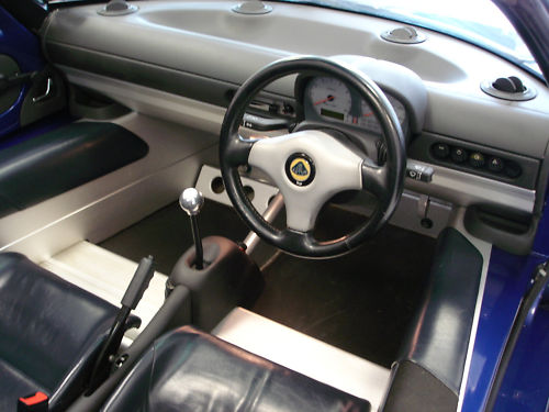 1999 lotus elise s1 convertible interior 1