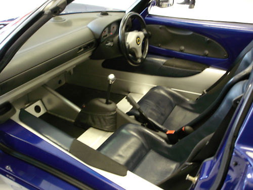 1999 lotus elise s1 convertible interior 2