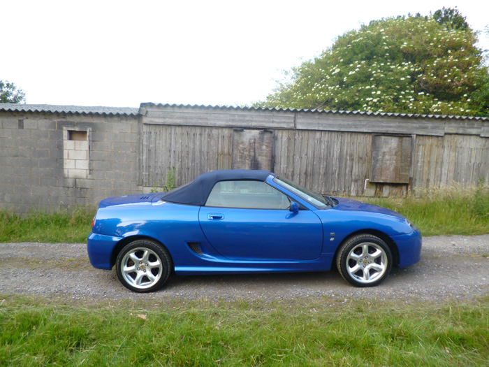2003 MG TF 1.8 Convertible Right Side