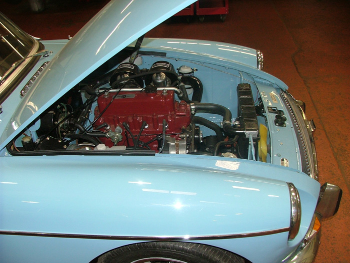 1978 MG Roadster Engine Bay 1