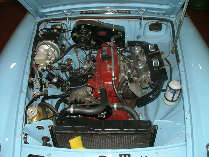 1978 MG Roadster Engine Bay 2