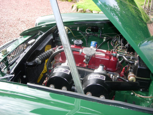1969 MGB GT Engine Bay