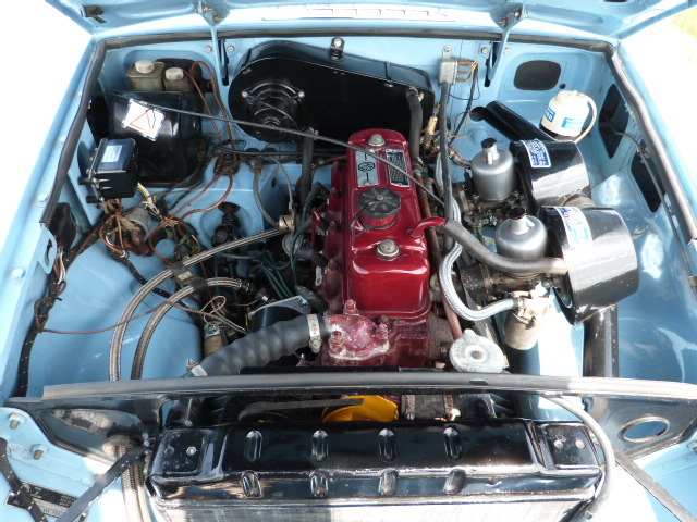 1963 MGB Roadster Engine Bay