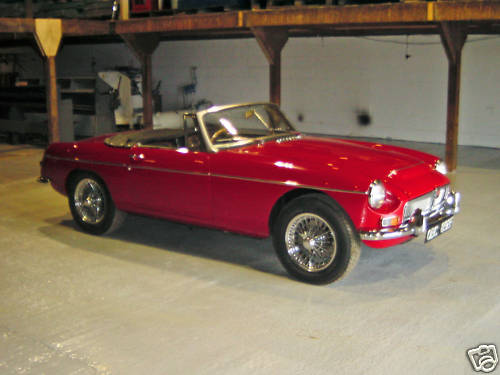 1968 mgc roadster concours rebuild 2