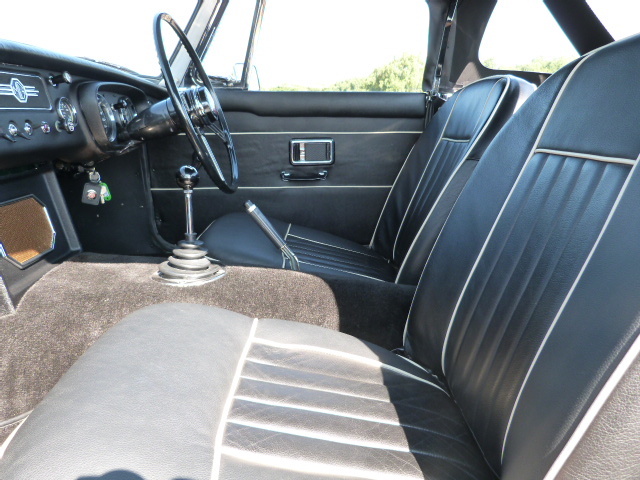 1968 MGC Roadster Interior