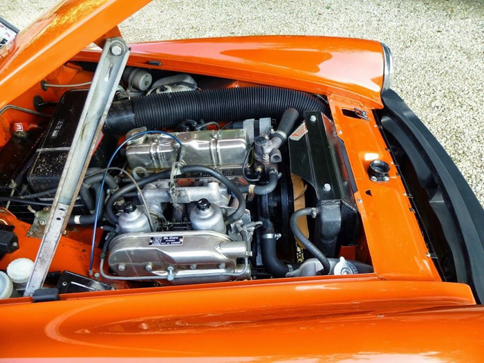 1981 MG Midget 1500 Engine Bay 2