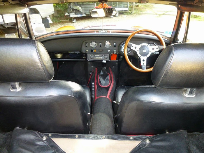 1981 MG Midget 1500 Interior