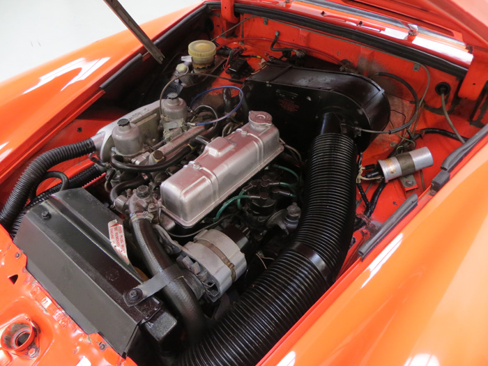 1978 MG Midget 1500 Engine Bay 2