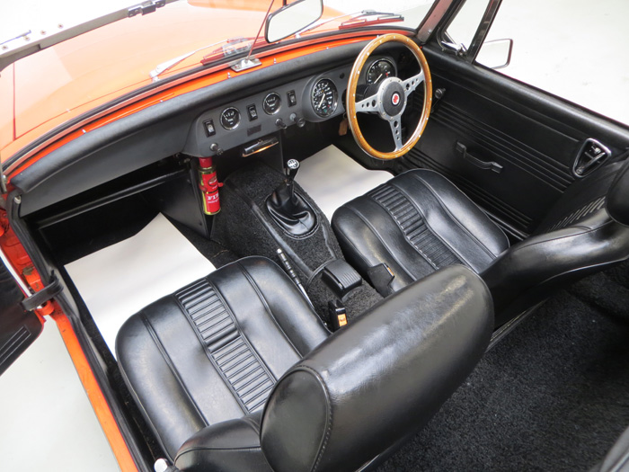1978 MG Midget 1500 Interior 1