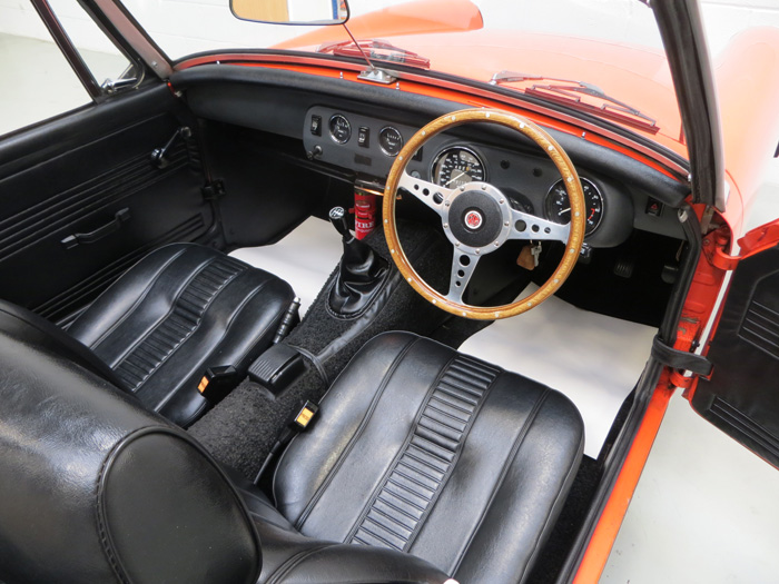 1978 MG Midget 1500 Interior 2