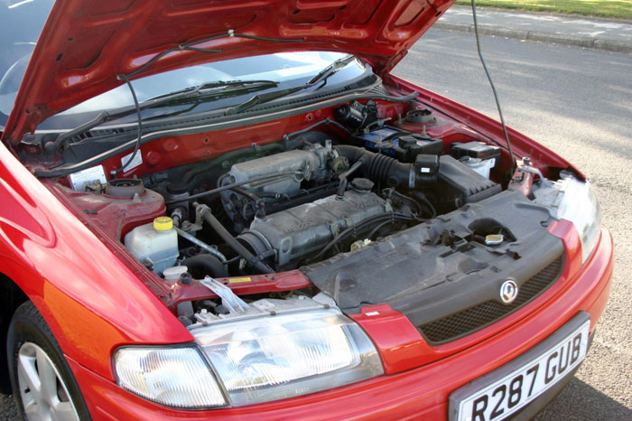 1997 mazda 323 lxi engine bay