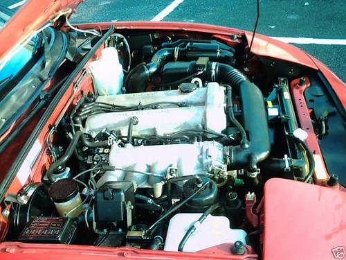 1998 mk1 mazda mx5 1800i engine bay