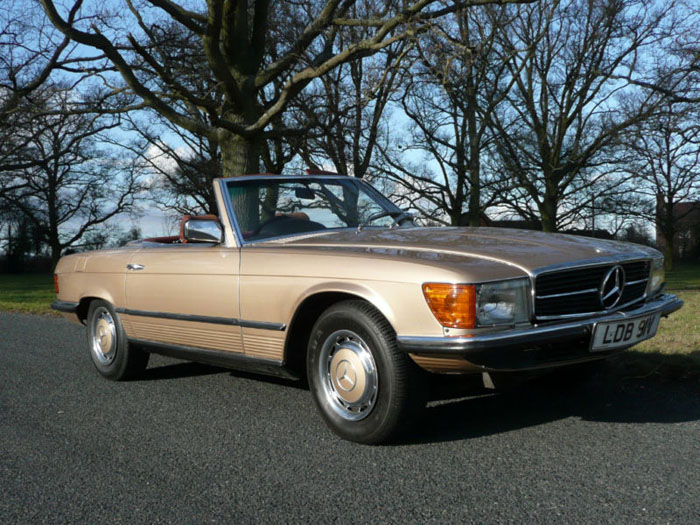 1980 mercedes 350 sl 1