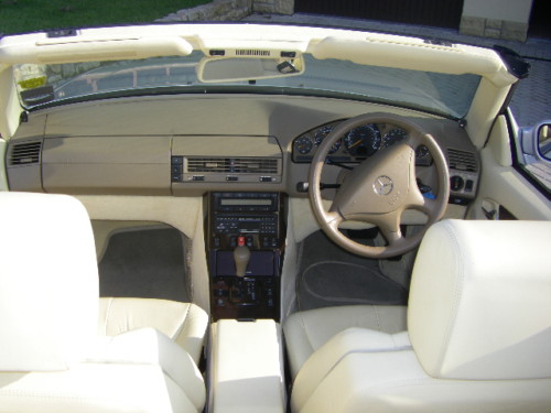 1999 mercedes benz sl320 v6 auto interior 2