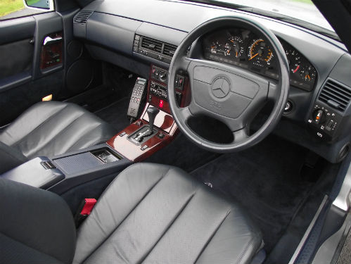 1992 mercedes-benz sl 500 r129 interior