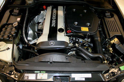 1992 Mercedes-Benz 300SL Engine Bay