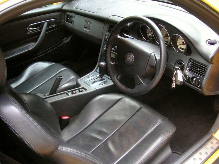 1998 mercedes benz slk 200 k interior