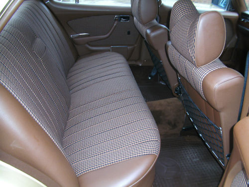 1980 mercedes 280 se auto interior 2
