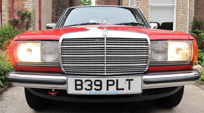 1985 Mercedes-Benz W123 200 Front Grille Lights