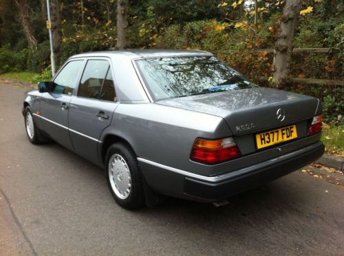 1990 mercedes 260e auto pearl grey metallic w124 3