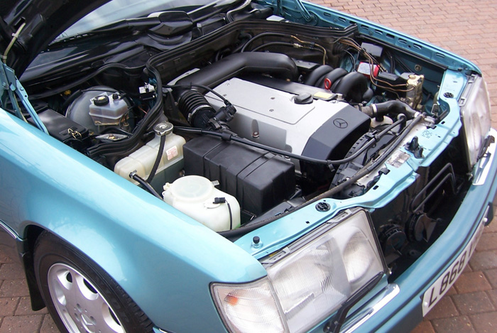 1994 Mercedes-Benz E320 W124 Engine Bay