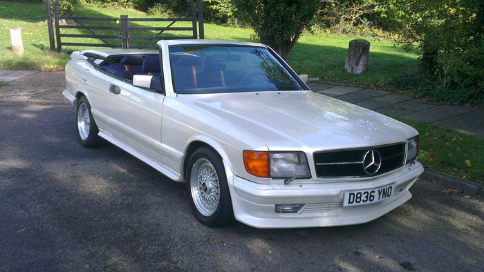 1986 Mercedes-Benz W126 500 SEC Magic Top Special 2