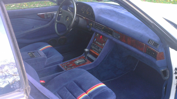 1986 Mercedes-Benz W126 500 SEC Magic Top Special Interior 2