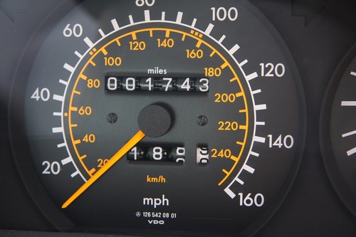 1983 Mercedes-Benz 280SE W126 S Class Speedometer