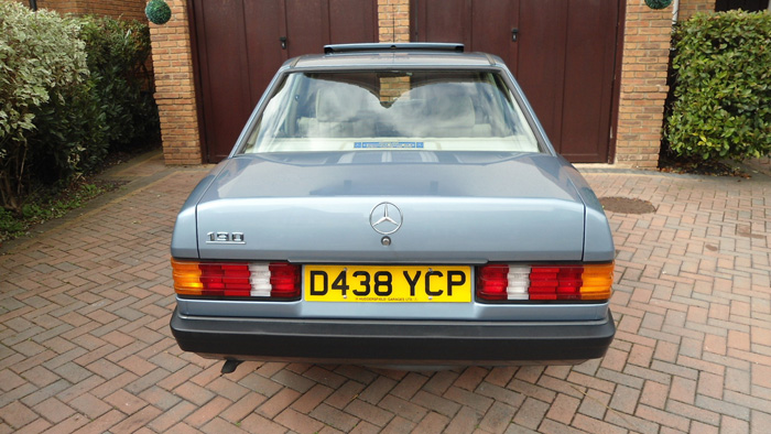 1987 Mercedes-Benz W201 190 Back