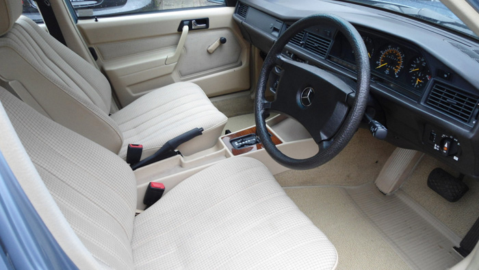 1987 Mercedes-Benz W201 190 Front Interior