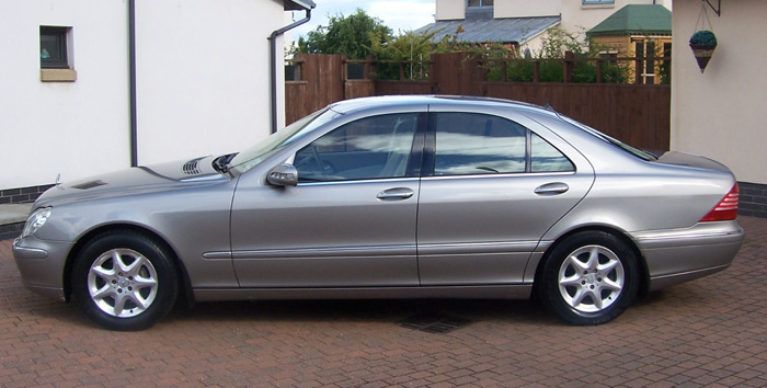 2004 Mercedes-Benz W220 S280 Left Side