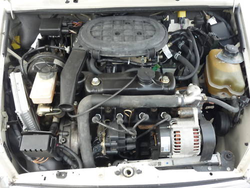 1999 rover mini balmoral 1300cc engine bay