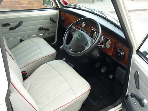 1999 rover mini balmoral 1300cc interior
