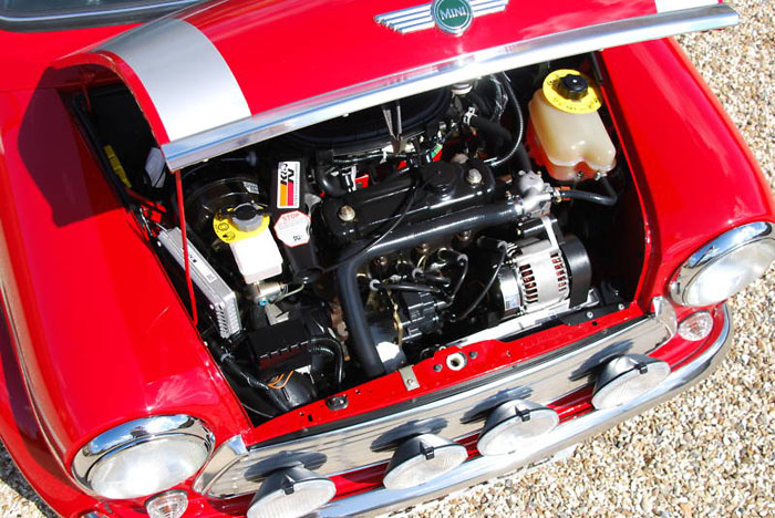 2000 mini cooper sport engine bay