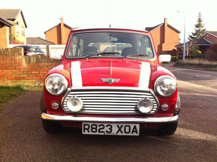 1998 red mini cooper immaculate condition 2