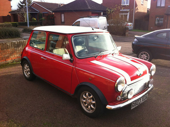 1998 red mini cooper immaculate condition 3