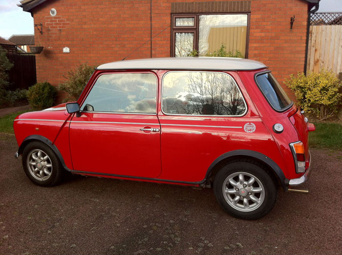 1998 red mini cooper immaculate condition 4