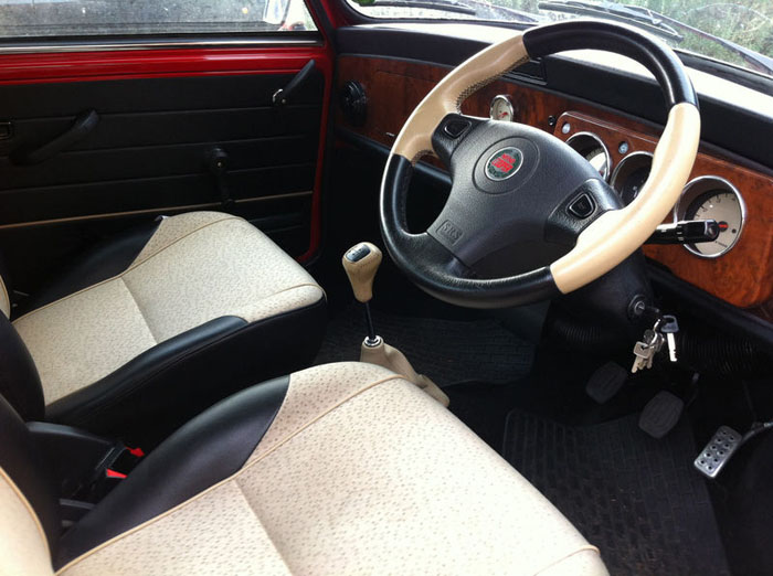 1998 red mini cooper immaculate condition interior