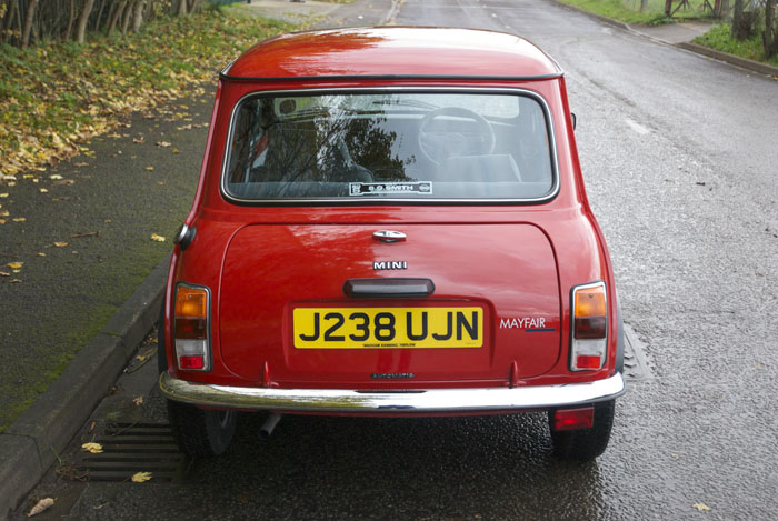1991 Mini Mayfair 998cc Back