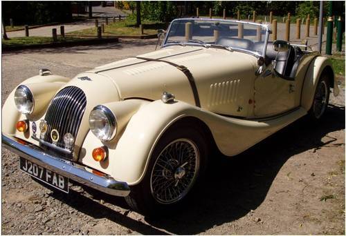1992 morgan 4 4 2 seater ivory pearl 1