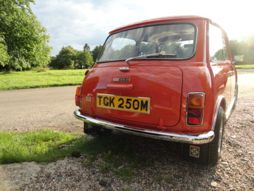 1973 morris mini 1275gt back