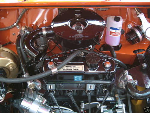 1973 morris mini 1275gt engine