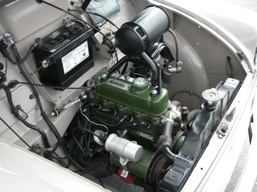 1956 Morris Minoir Series ll Engine Bay