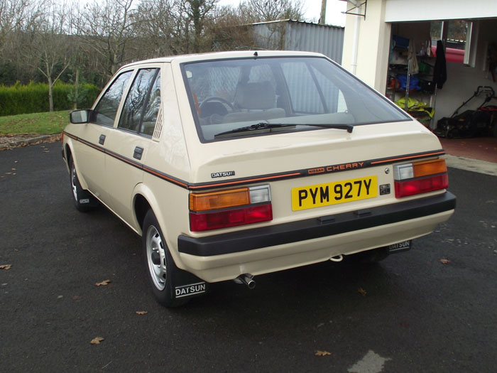 1983 Datsun Nissan Cherry 1.3 GL Back