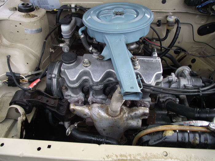 1983 Datsun Nissan Cherry 1.3 GL Engine