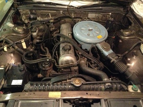 1985 Nissan Laurel C31 2.4 Engine Bay