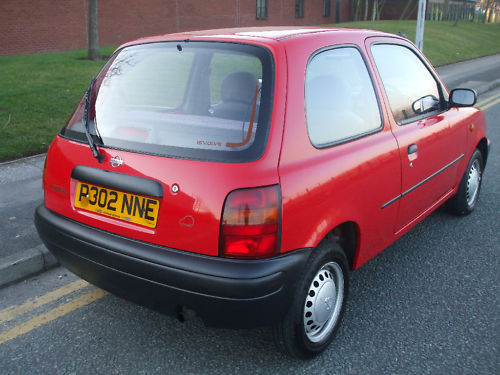 1997 p nissan micra 1.0 l automatic powersteering 4
