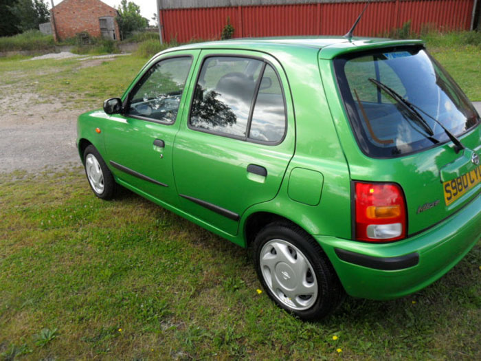 1998 nissan micra gx auto green 3